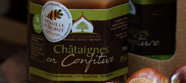 Origine Corrèze La Chataigneraie Coste